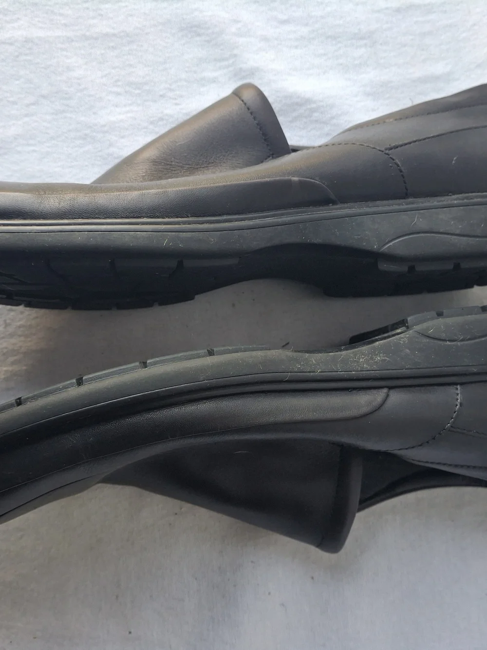 Kenneth Cole Men's Black Slip-On Leather Dress Shoes